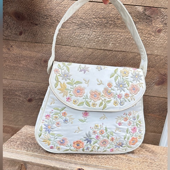 Vintage Original Marheta Rio de Janeiro Embroidered Handbag | Made in Brazil - Picture 2 of 7